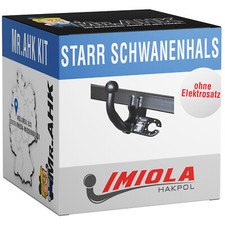 Anhängerkupplung starr für Audi A4 B7 8E Limousine 04-07 NEU inkl. ABE EBA