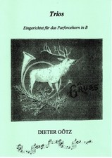 Noten parforcehorn jagdmusik - noten,