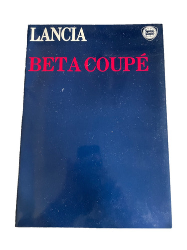 Prospekt brochure lancia - prospekt,