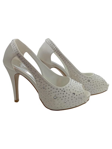 Crinoline brautschuhe pumps - brautschuhe,