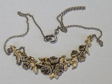 Vintage Messing Collier