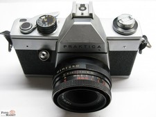 SET: Praktica L SLR-Kamera Spiegelreflex + Objektiv Jena T 2,8/50 mm DDR lens
