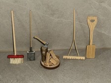 Miniatur Werkzeug Hackklotz