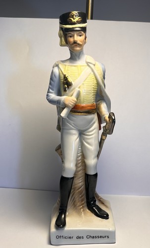 Porzellan figur officier des - porzellan,