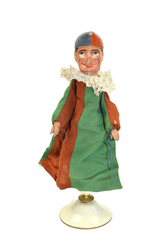 Handpuppe kasper holzkopf - kasper,