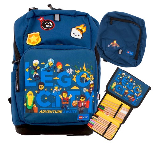 Lego city awaits schultasche - city,