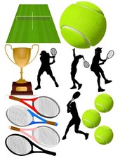 Tennis Tennisball Platz Essbar