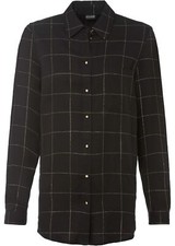 Karierte Bluse mit