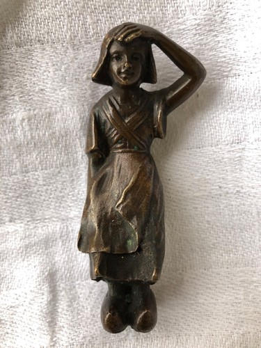 Bronzefigur kleine figur - ,