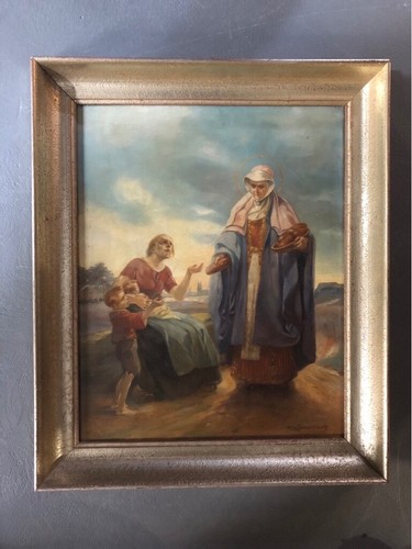 Gemälde die heilige emma - die,