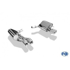 FOX Sportauspuff Mercedes SL R230 Facelift ab 06 3.5l re li je 2x80mm RohrØ50mm