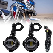 E24 LED Zusatz Nebel Licht Lauflicht Für Honda CRF1100L Afrika Twin Motorrad