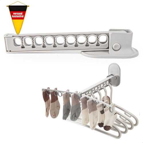 Klappbare wandkleiderstange - klappbare,