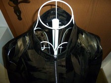 Damen Kunstlederjacke Größe