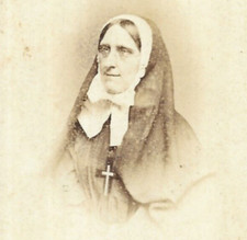 Viktorianisches CDV Foto Nonne
