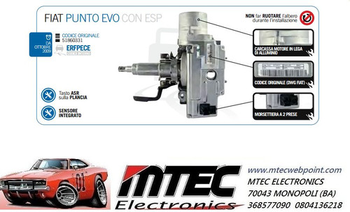Elektrische servolenkung punto - elektrische,