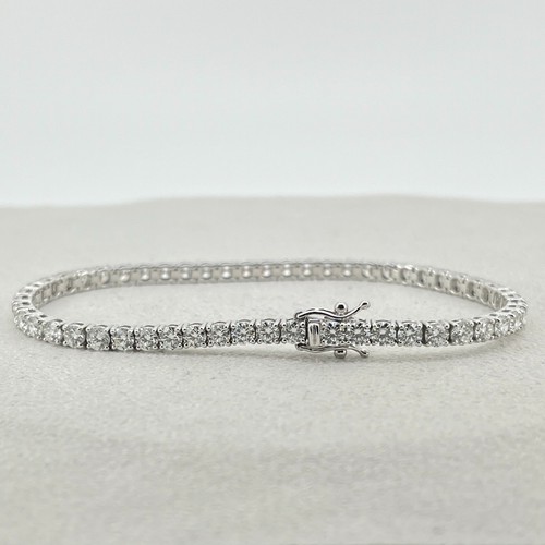 Diamant tennisarmband 59ct - tennisarmband, 5.59ct