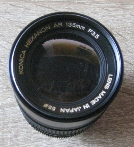 Konica hexanon 135mm - hexanon,