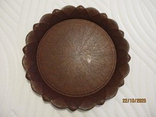 Plastikteller braun Vintage EMSA?