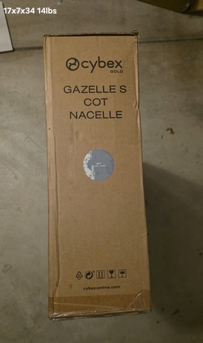 Cybex gold gazelle cot - gold, s