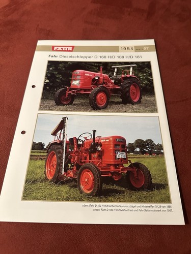 Fahr dieselschlepper d - ,