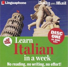 LEARN ITALIAN IN A WEEK Disc One ( DAILY MAIL Newspaper CD )