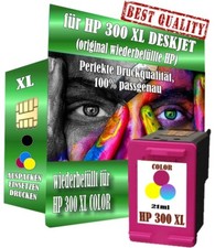 1DRUCKER PATRONEN für HP 300 XL DeskJet D1660 F2420 PhotoSmart C4650 C4680 Color