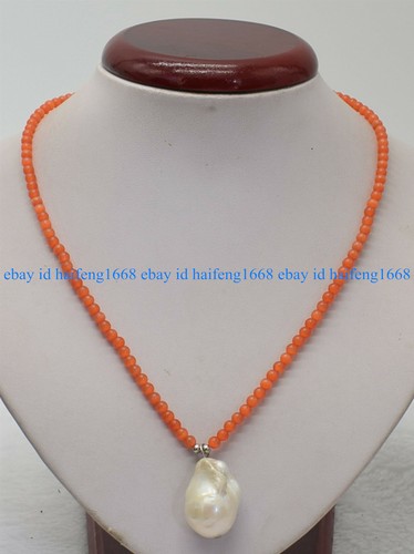 Natürlich 4mm orange opal - natürlich,