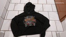 H&M- Sweater/ HOODIE GUN & ROSES GR. M- Schwarz- BANDSHIRT