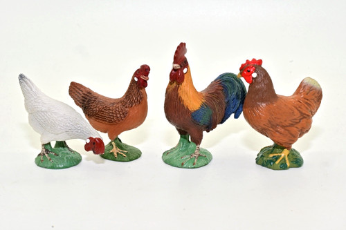Schleich henne hahn - schleich, +