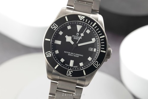 Tudor pelagos black dial - dial, titan