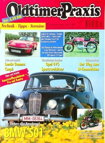 Oldtimer praxis 2001 - praxis, 09/2001