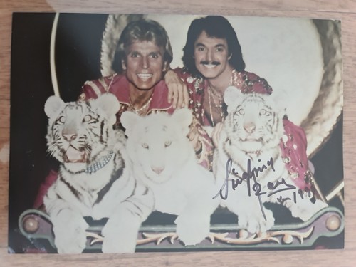 Siegfried roy xl autogramm - &,