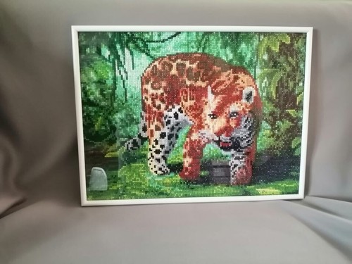 Diamond painting leopard - painting,