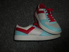 PONY - City Wings Low -  hellblau -weiß -rot - Gr. 42,  NEU , NP 129 EUR