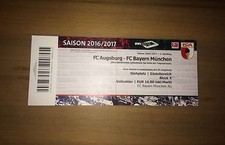 Sammler Ticket FC Augsburg -