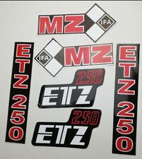 Satz Aufkleber Set 6-Teilig