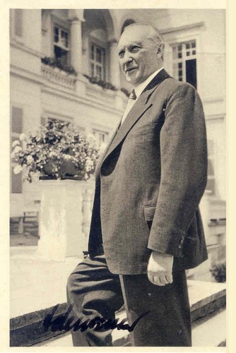 Konrad adenauer autogramm - konrad, ++autogramm++