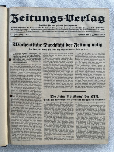 Zeitungs verlag fachblatt - zeitungs-verlag,
