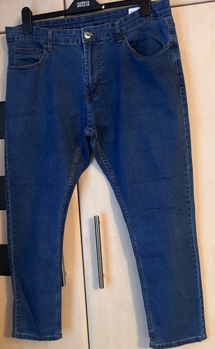 Denim dunkle schmale - denim, &