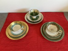 Porzellan- Sammeltassen mit Unterteller und Kuchenteller - Selbstabholung