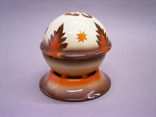 EMAILLE: ART DECO DECKELDOSE, KUGELDOSE, EMAILLEGESCHIRR UM 1920/30