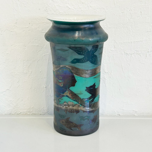 Erwin eisch kunstglas - erwin, vase