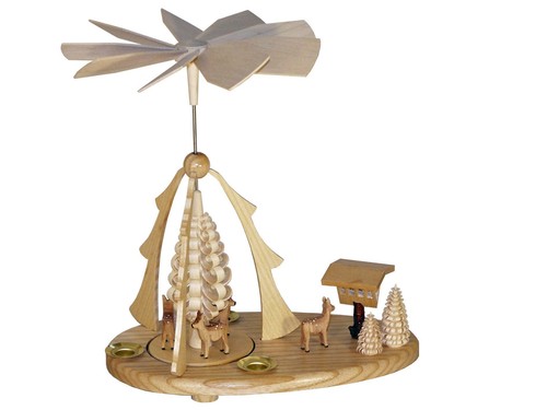 Tischpyramide rehe mit - tischpyramide,