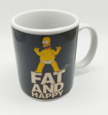 Tasse The Simpsons Homer Fat and Happy - schwarz - 2011