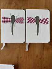 Handgemachtes A5 Notizbuch | Hardcover Stoff mit Stickerei | Unikat