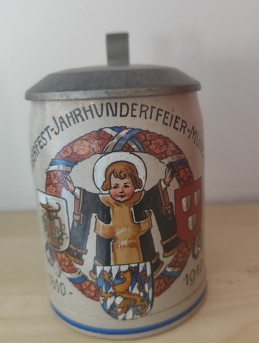 Bierkrug 100 jahre oktoberfest - bierkrug,
