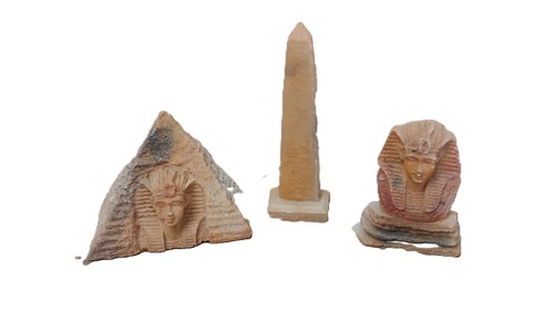 Aquarium deko figuren 3er set - deko,