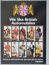British Leyland Gesamtprogramm Verkaufsprospekt 08/1979 6 Seiten