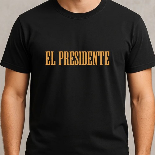 Herren shirt presidente - herren, el